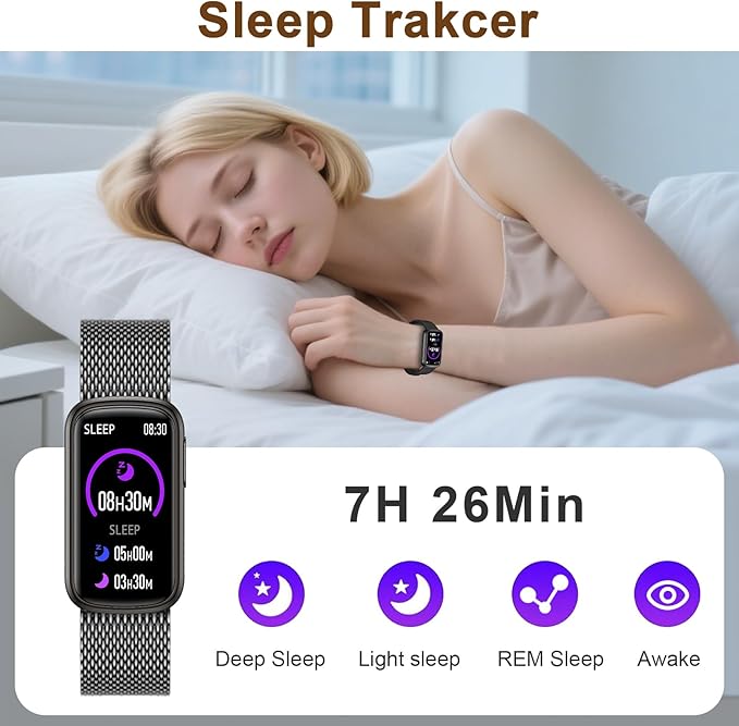 Smart Watches for Men Women,Fitness Watch with Bluetooth Call,Heart Rate/Blood Oxygen/Sleep Monitor,140+ Sports Modes 1.47'' Smartwatch for Android iPhone,IP68 Waterproof,2 Bands,Black