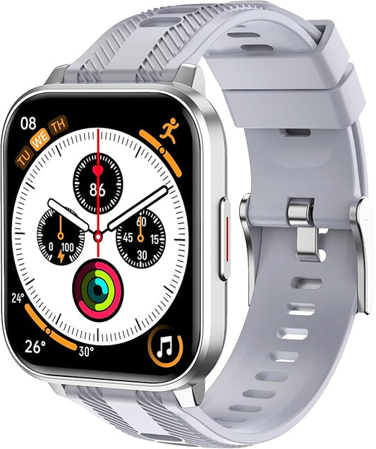 Smart Watch with Ai Functions GPS Tracking for Android Phones and iPhone Compatible Bluetooth Call Message Alert Heart Rate/Sleep Monitor IP68 Waterproof for Men Women