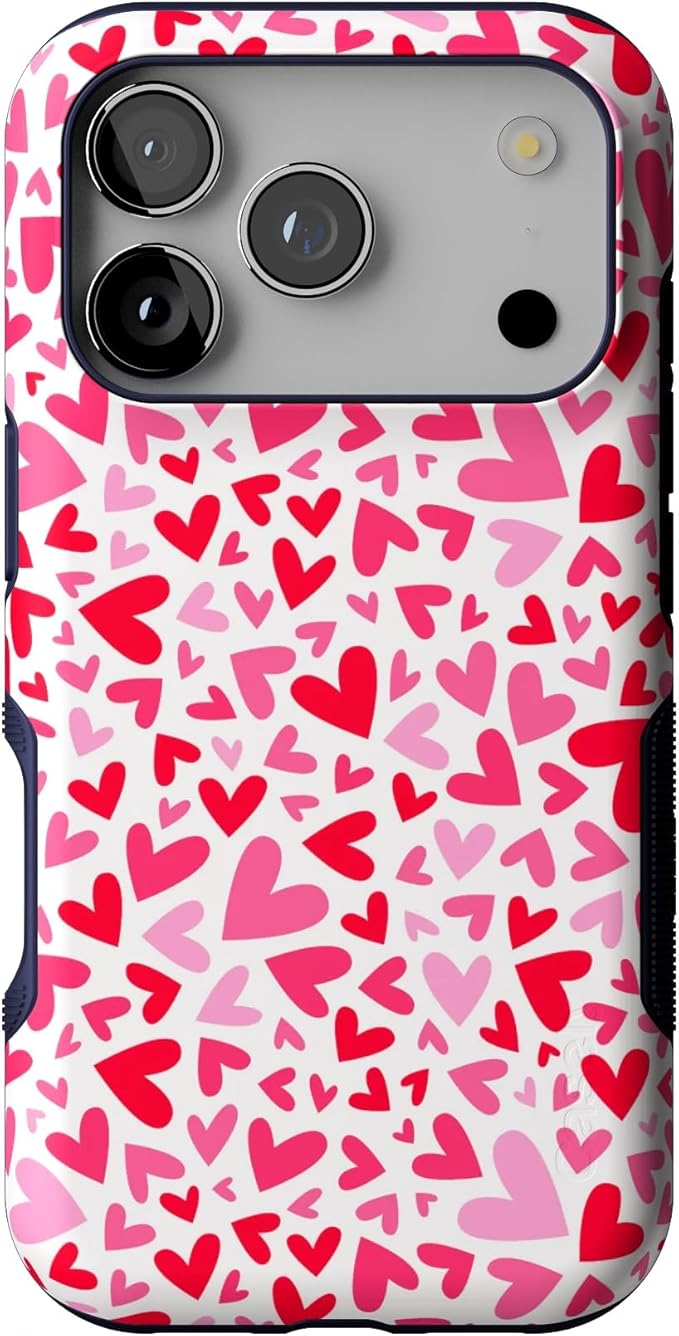 Casely iPhone 17 Pro Case | XOXO | Candy Hearts | Bold Protective Design | Compatible with MagSafe