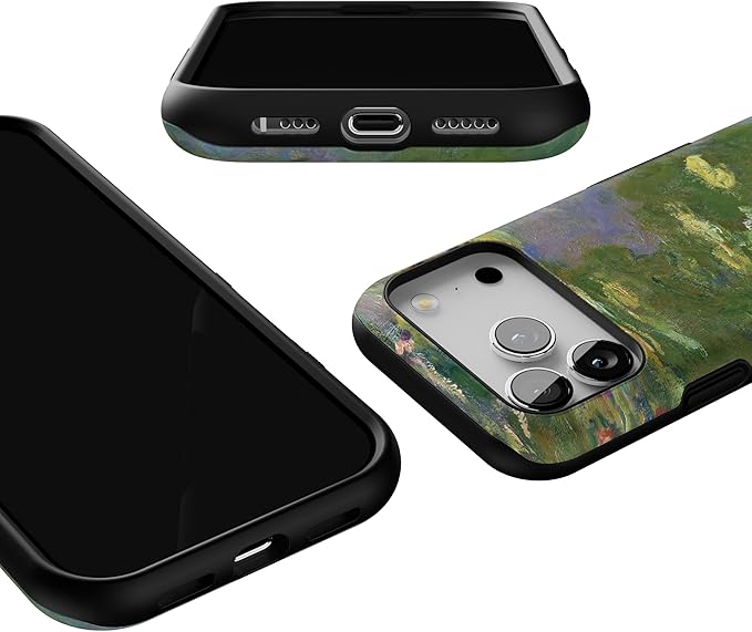Casely iPhone 17 Pro Case | Monet's Water Lilies | The Met Museum | Bold Protective Design | Compatible with MagSafe