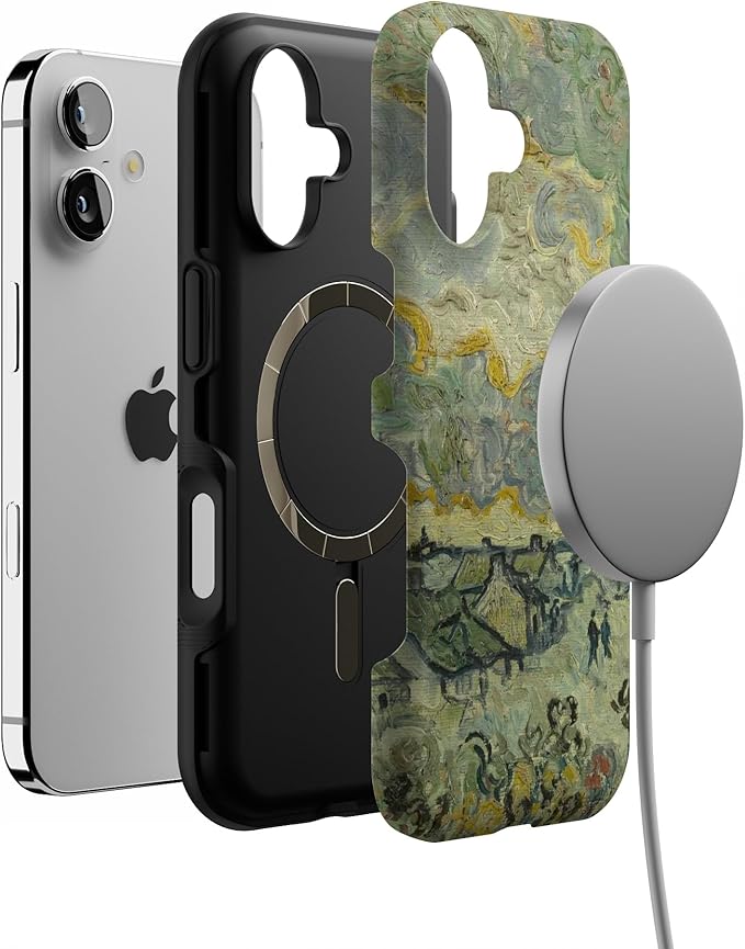 Casely iPhone 17 Case | Van Gogh | Reminiscence of Vincent | Bold Protective Design | Compatible with MagSafe
