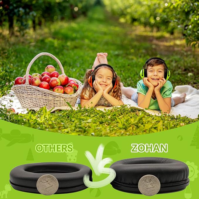 ZOHAN Kids Ear Protection 2 Pack,Kids Noise Canceling Headphone for Concerts, Monster Truck, Fireworks