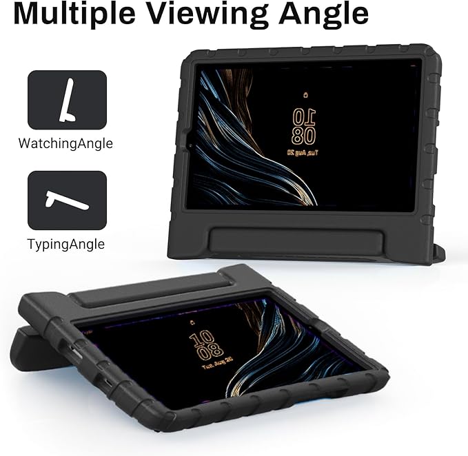 Kids Case for Lenovo Tab M9 2023 9 Inch (TB310FU / TB310XU),Light Weight Shockproof Convertible Handle Stand Kids Case Cover for Lenovo Tab M9 Tablet 9 Inch 2023 (Black)