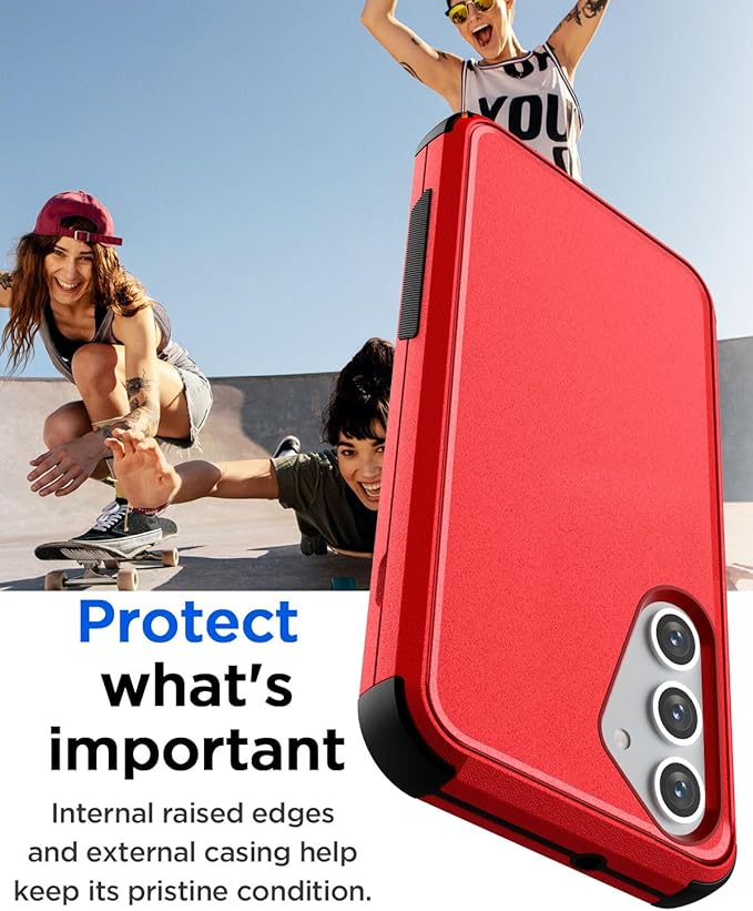 AICase for Samsung Galaxy S25 Case,3-Layer Heavy Duty Pocket-Friendly Rugged Durable Military Grade Protection Shockproof/Drop Proof/Dust Proof Protective Cover for Samsung Galaxy S25 2025_5