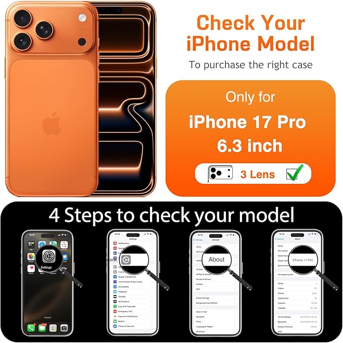 LOHASIC for iPhone 17 Pro Case for Women, Compatible with MagSafe, Luxury Elegant Leather Design with Soft Non-Slip Grip Protective Cover Magnetic Case for iPhone17 Pro 2025 - Burgundy