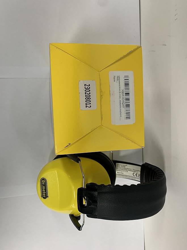 Dr.meter Ear Protection for Kid: EM100 SNR27.4 Kids Noise Cancelling Headphones with Adjustable Headband - Kid Hearing Protection for Monster Truck Mowing Demo Derby and Concert - Yellow