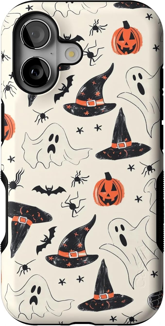 Casely iPhone 17 Case | Feeling Witchy | Haunted Halloween | Bold Protective Design | Compatible with MagSafe