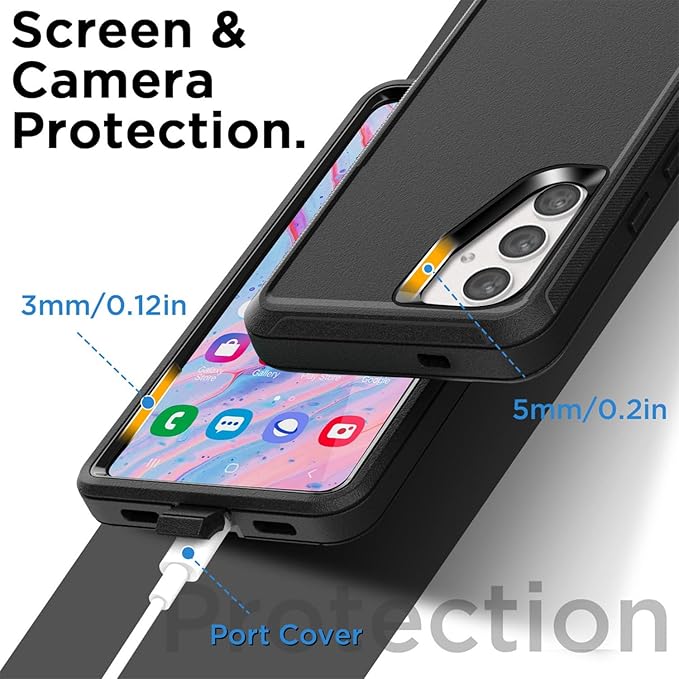 AICase Belt-Clip Holster Case for Samsung Galaxy S25 6.2",Heavy Duty Drop Protection Full Body Rugged Shockproof/Drop Proof/DustProof Military Grade Tough Durable Cover for Samsung S25 2025