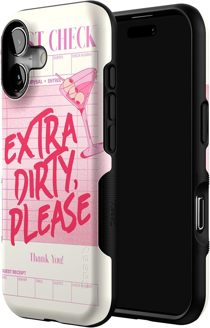 Casely iPhone 17 Case | Extra Dirty Please | Fun on Weekdays | Bold Protective Design | Compatible with MagSafe