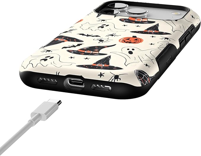 Casely iPhone 17 Pro Case | Feeling Witchy | Haunted Halloween | Bold Protective Design | Compatible with MagSafe