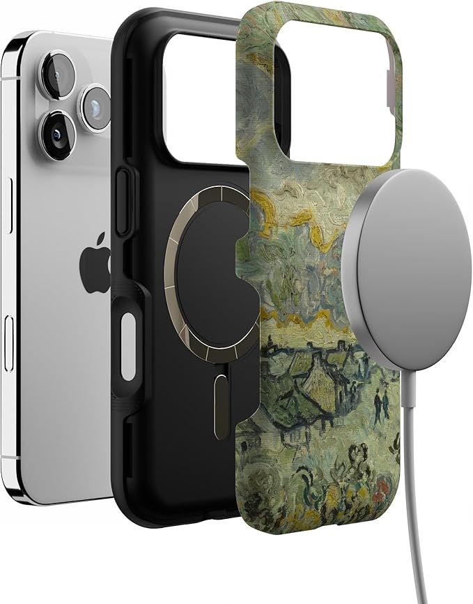 Casely iPhone 17 Pro Case | Van Gogh | Reminiscence of Vincent | Bold Protective Design | Compatible with MagSafe