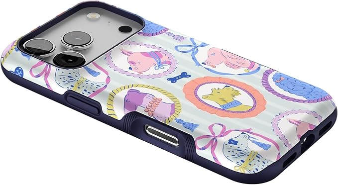 Casely iPhone 17 Pro Case | Chateau Pups | French Dog | Bold Protective Design | Compatible with MagSafe