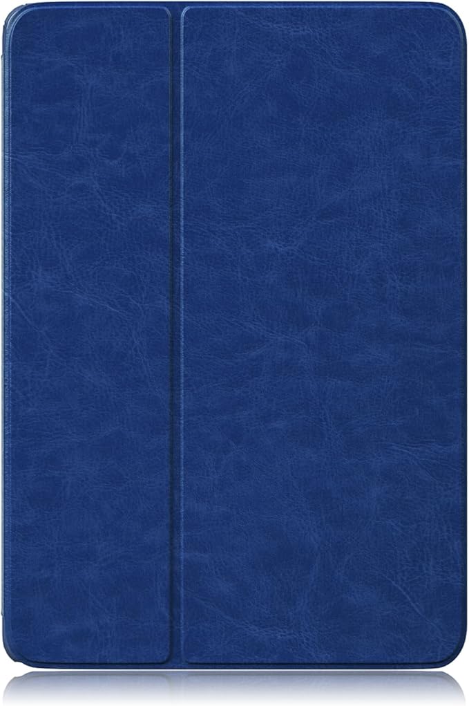 Case for Lenovo Tab P12 12.7 Inch 2023 Tablet,360° Rotating Transparent Back Shell Protective Case with Auto Wake/Sleep Function,Dark Blue