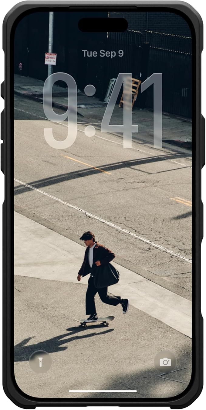 URBAN ARMOR GEAR UAG Designed for iPhone 17 Pro Max Case Metropolis LT - Compatible with MagSafe Military Grade Protective Cover, Kevlar Mallard