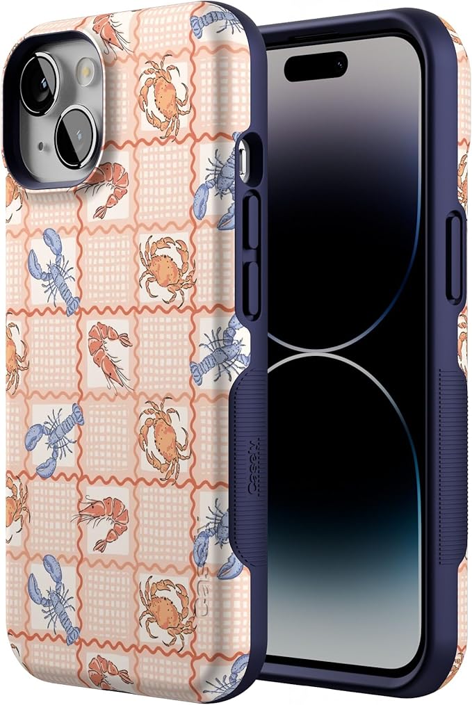 Casely iPhone 14 Case | On The Cape | Coastal Summer | Compatible with MagSafe | Bold Protective Design