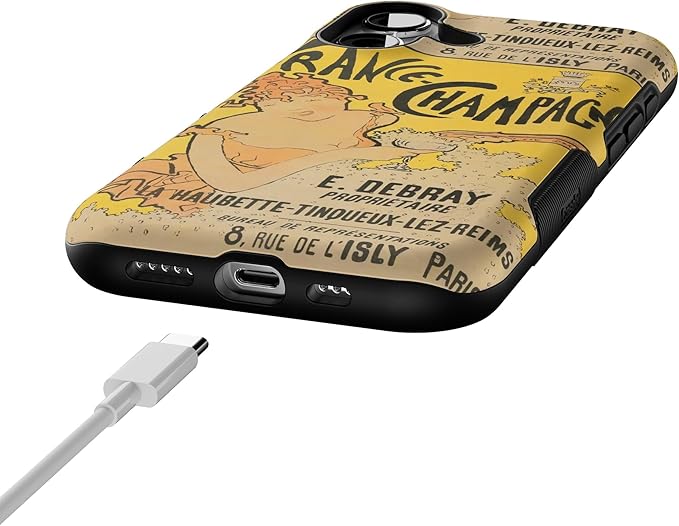 Casely iPhone 17 Case | Van Gogh | French Bubbly | Bold Protective Design | Compatible with MagSafe