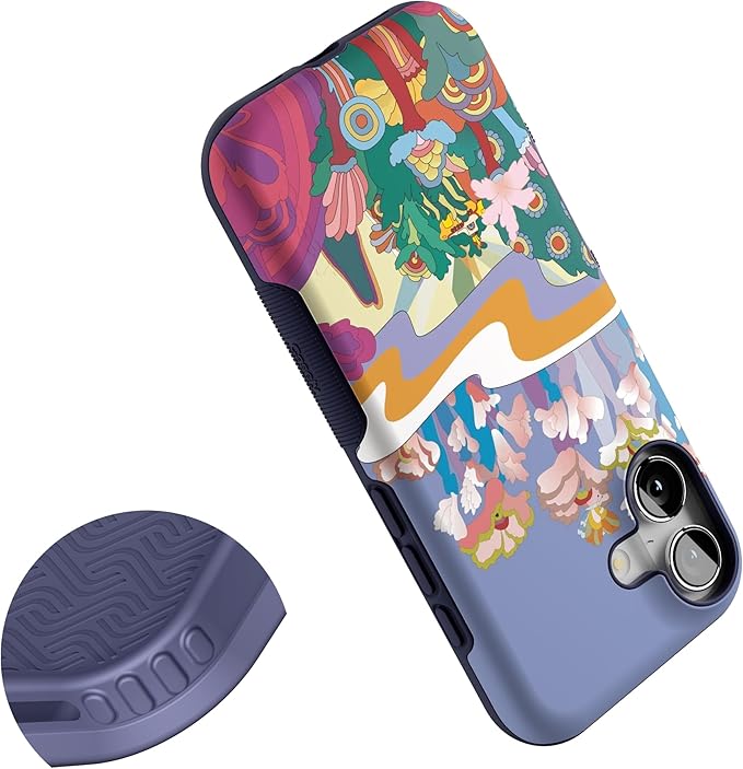 Casely iPhone 17 Case | Beneath The Waves | The Beatles Yellow Submarine | Bold Protective Design | Compatible with MagSafe