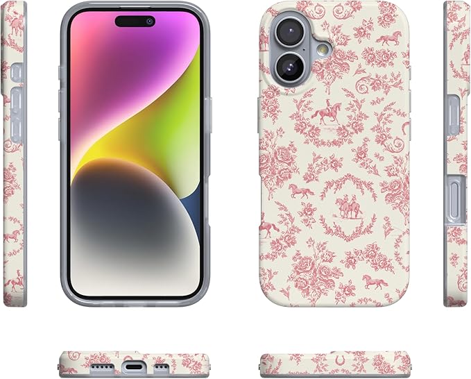 Casely iPhone 17 Case | Western Bloom | Jenna Palek x Casely | Classic Ultra Slim Design | Compatible with MagSafe