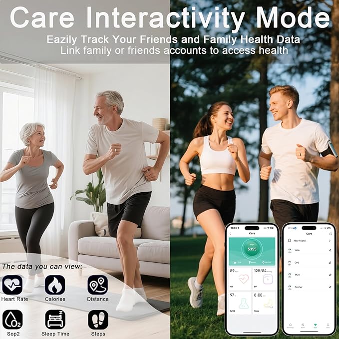 Smart Ring for Women Men with a Black Charging Box,Bluetooth Connection,Health Ring,IP68 Waterproof, Fitness Ring Tracks Heart Rate/Sleep/Steps/Sports Activities/Blood Oxygen(Silver 8)