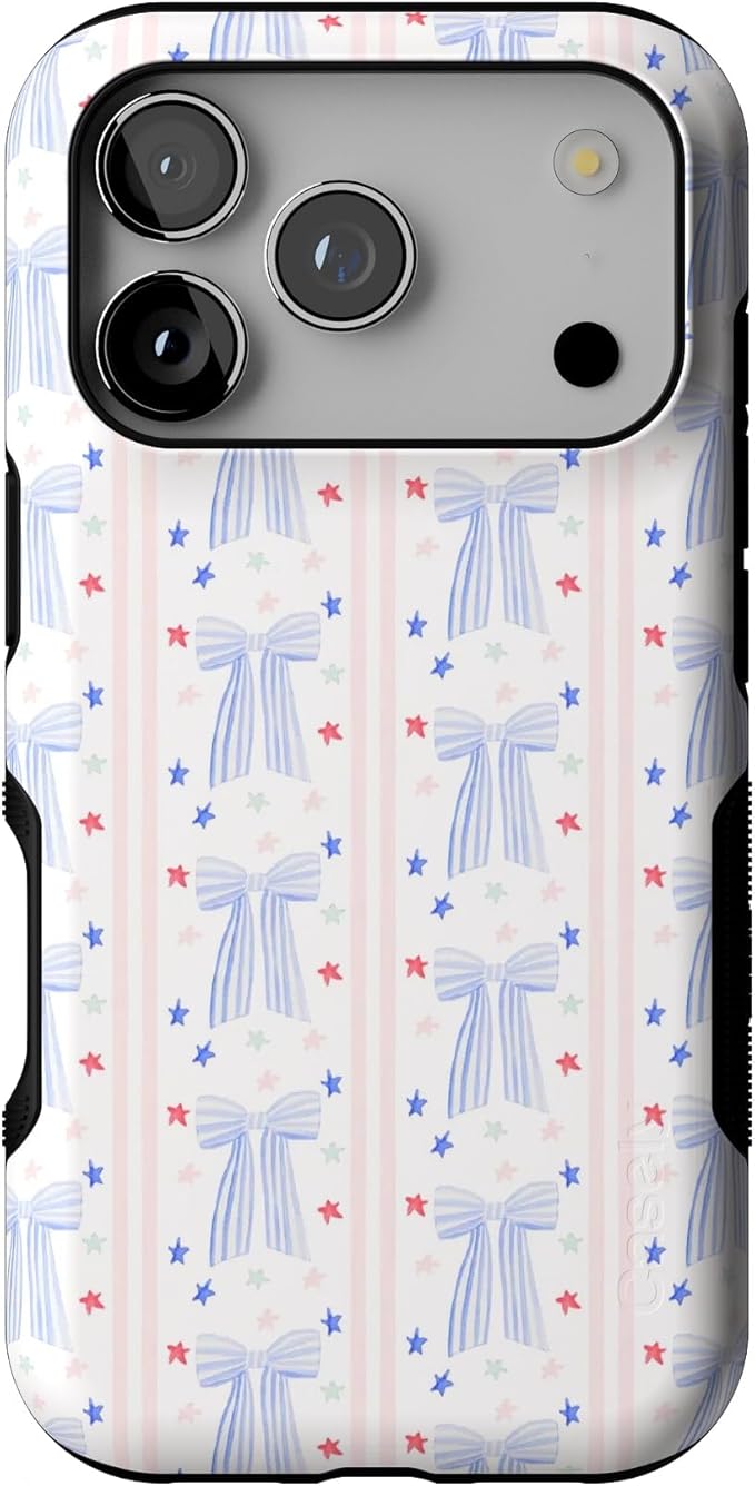 Casely iPhone 17 Pro Case | Summer Bows | Coquette | Bold Protective Design | Compatible with MagSafe