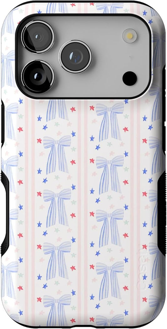Casely iPhone 17 Pro Case | Summer Bows | Coquette | Bold Protective Design | Compatible with MagSafe