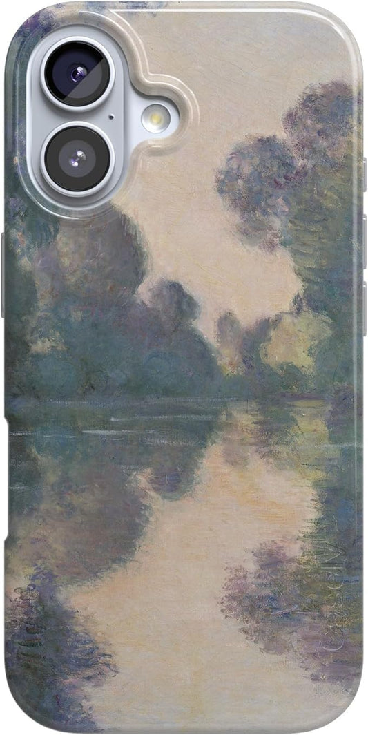 Casely iPhone 17 Case | Monet's Morning | The Met Museum | Compatible with MagSafe | Classic Ultra Slim Design