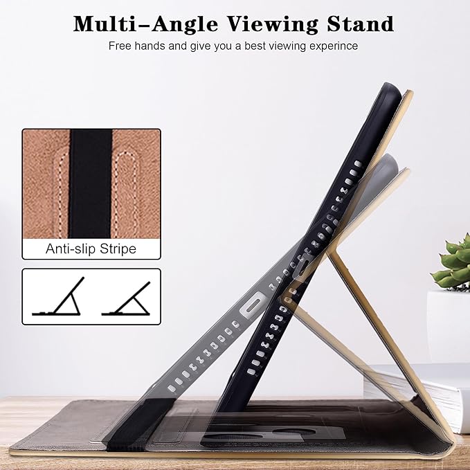 Case for Lenovo Tab M11 (TB-330FU/330XU) 11" 2024, Premium PU Leather Flip Stand Case with Elastic Band/Card Slots/Pen Holder for Lenovo Tab M11 Tablet - Pink Butterfly