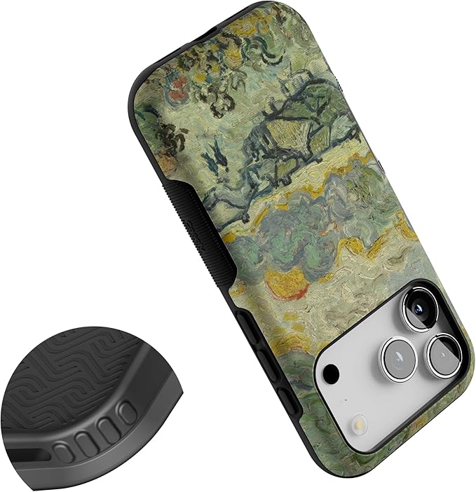 Casely iPhone 17 Pro Case | Van Gogh | Reminiscence of Vincent | Bold Protective Design | Compatible with MagSafe