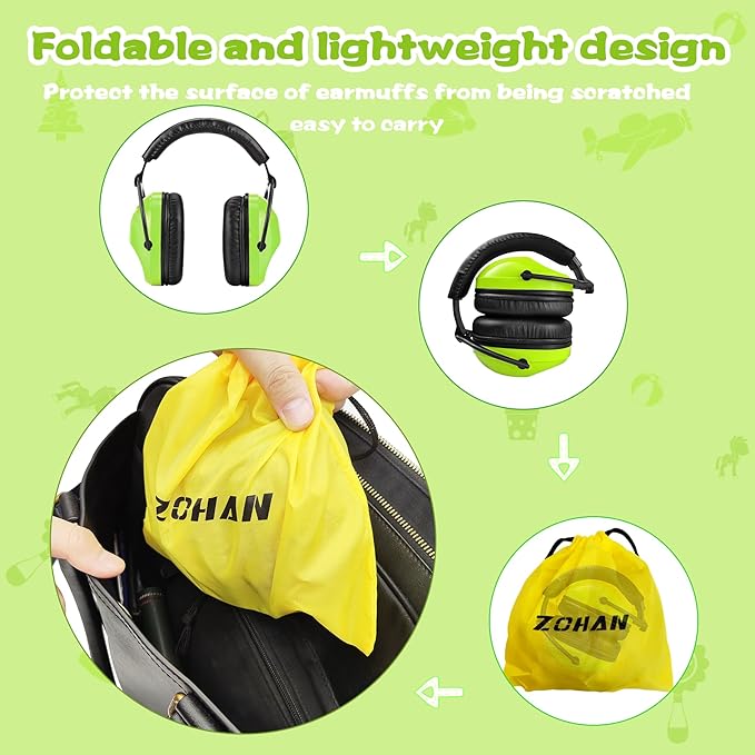 ZOHAN 030 Kids Noise Cancelling Headphones for Autism Kids Ear Protection