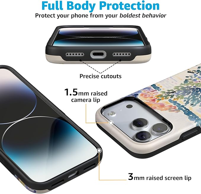 Casely iPhone 17 Pro Case | Calm Waters | The Met Museum | Compatible with MagSafe | Bold Protective Design