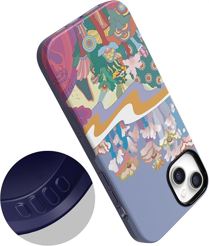 Casely iPhone 14 Case | Beatles | Beneath The Waves | Yellow Submarine | Compatible with MagSafe | Bold Protective Design