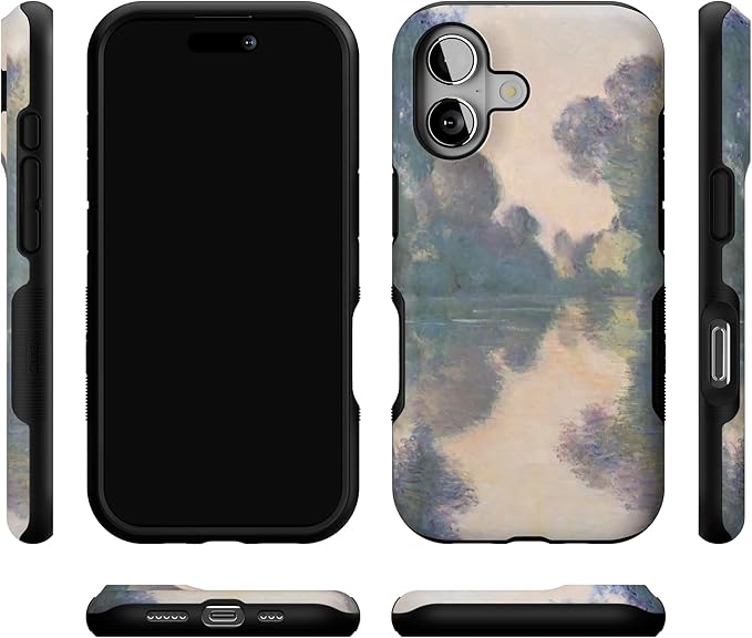 Casely iPhone 17 Case | Monet's Morning | The Met Museum | Bold Protective Design | Compatible with MagSafe