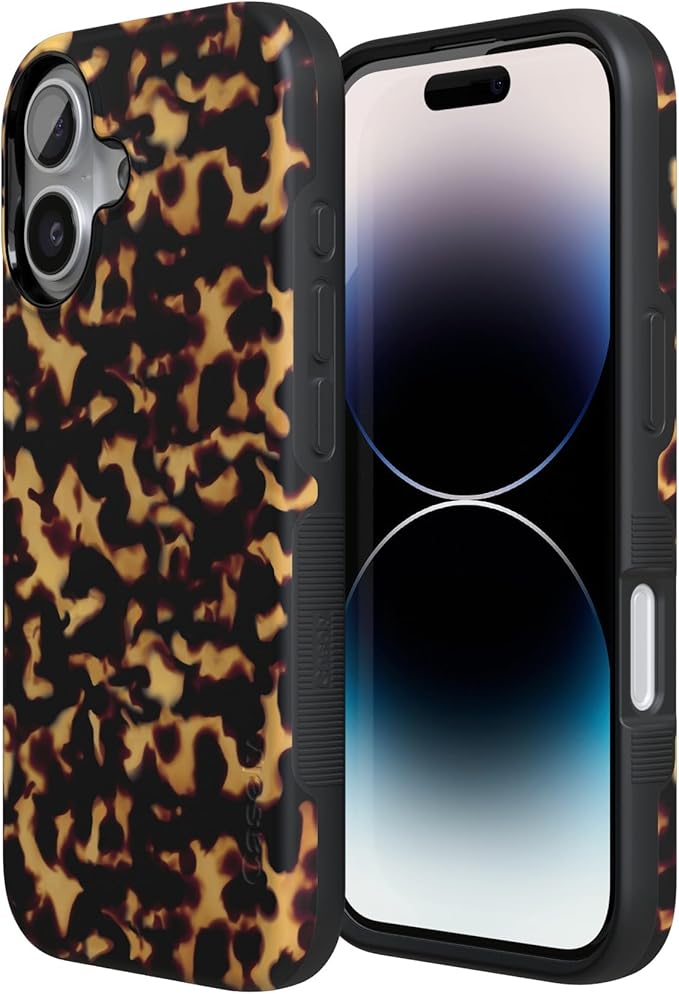 Casely iPhone 17 Case | Shell Shocked | Tortoise Print | Compatible with MagSafe | Bold Protective Design