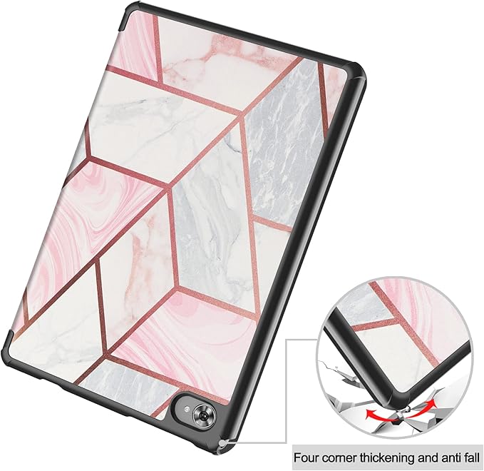 Case for TECLAST M40 Plus 2022 /P30S 10.1 inch Tablet, Folding Folio Ultra-Thin PU Leather Stand Case Cover for Teclast M40 Plus / P40HD / P30S 2022 Released Geometry