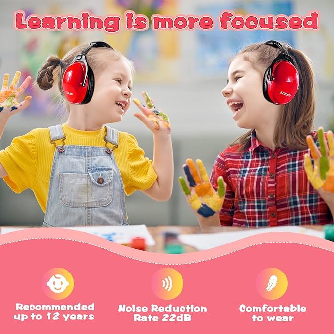 ZOHAN 030 Kids Noise Cancelling Headphones for Autism Kids Ear Protection
