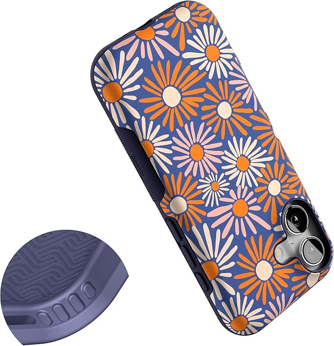 Casely iPhone 17 Case | Spring Forward | Daisy Floral | Bold Protective Design | Compatible with MagSafe
