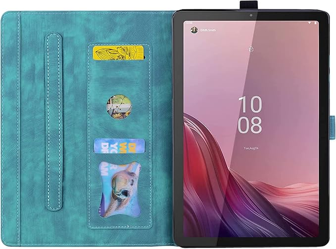 Case for Tab M11 / Tab K11 LTE 11 inch Tablet 2024, Tab m11 11" Tablet Case PU Leather with Pen Holder Magnectic Cover Folio Stand for Model TB330FU- Green