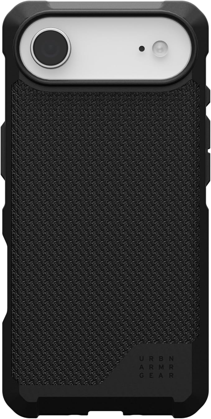 URBAN ARMOR GEAR UAG Designed for iPhone Air Case Metropolis LT - Compatible with MagSafe Military Grade Protective Cover, Kevlar Black