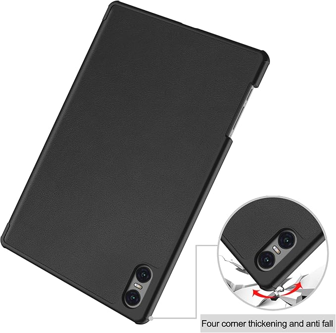 Case for TECLAST T50 Pro 11 inch Tablet, Folding Folio Ultra-Thin PU Leather Stand Case Cover for Teclast T50 Pro Black