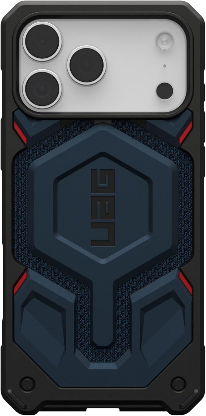 URBAN ARMOR GEAR UAG Designed for iPhone 17 Pro Max Case Monarch Pro - Compatible with MagSafe Military Grade Protective Cover, Kevlar Mallard