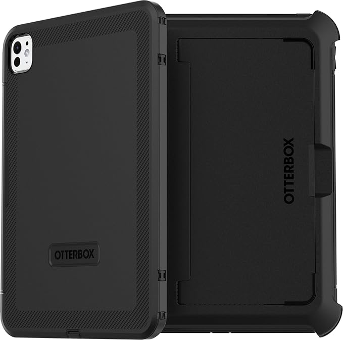OtterBox Defender Series Case for iPad Pro 11-inch (M4) (2024) - Black, Rugged, Durable, Multi-Layer Protection
