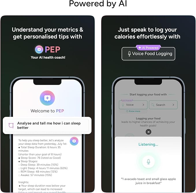 Gabit Smart Ring | 7+ Day Battery, Cycle Tracking | Sleep, Fitness, Nutrition, Stress | Calorie Tracking for Weight Loss | Buy Sizing Kit First | Smart Ring for Women & Men | Titanium, Rose Gold 14