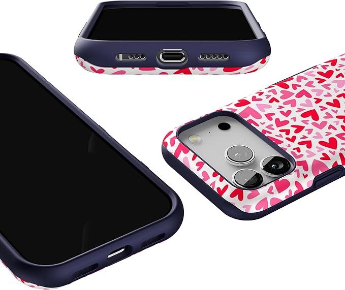 Casely iPhone 17 Pro Case | XOXO | Candy Hearts | Bold Protective Design | Compatible with MagSafe