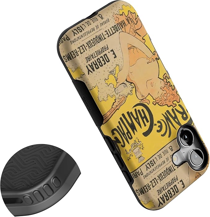 Casely iPhone 17 Case | Van Gogh | French Bubbly | Bold Protective Design | Compatible with MagSafe