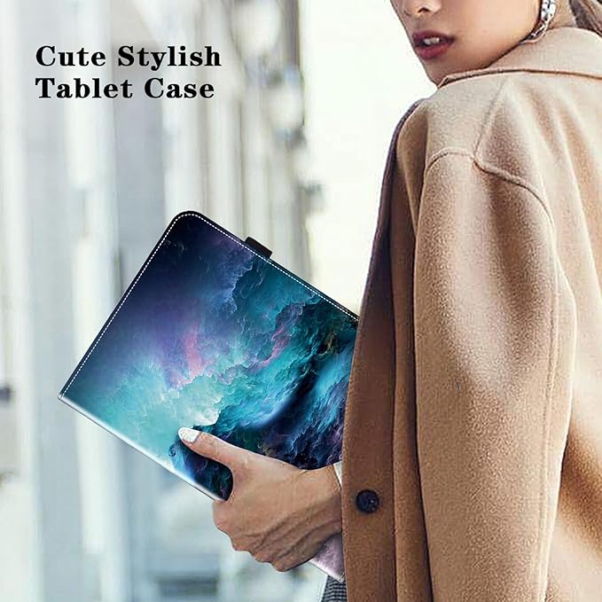 Case for Lenovo Tab Plus 11.5 inch 2024 (TB351FU),PU Leather Folio Shockproof Stand Card Slots Smart Protective Cover for Lenovo Tab Plus 2024 Tablet - Starry Sky