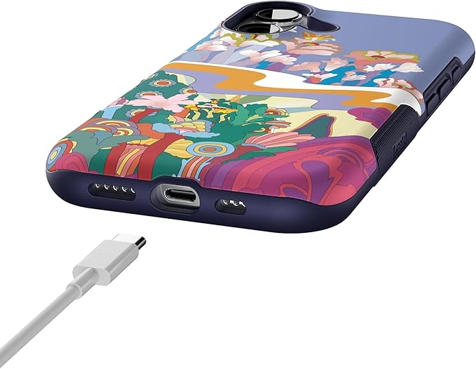 Casely iPhone 17 Case | Beneath The Waves | The Beatles Yellow Submarine | Bold Protective Design | Compatible with MagSafe