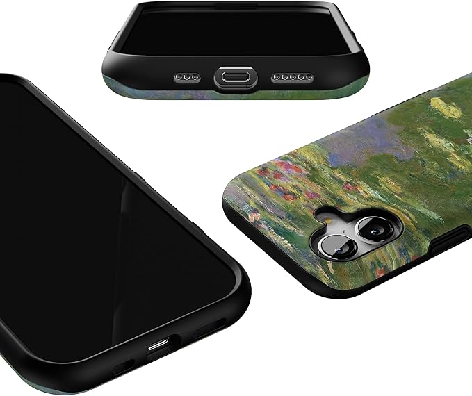 Casely iPhone 17 Case | Monet's Water Lilies | The Met Museum | Bold Protective Design | Compatible with MagSafe