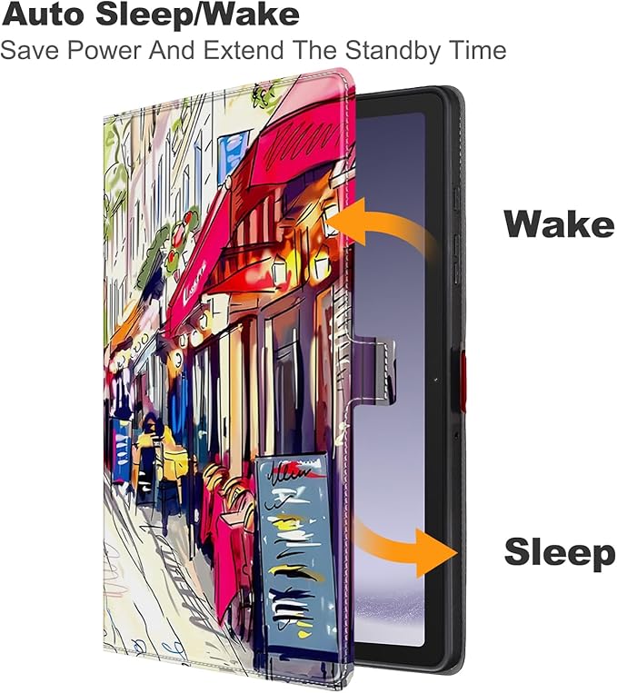 for Samsung Galaxy Tab A9 Plus Case,Ultra Slim Magnetic Cover for Galaxy Tab A9+ 5G Tablet Case,BLJD