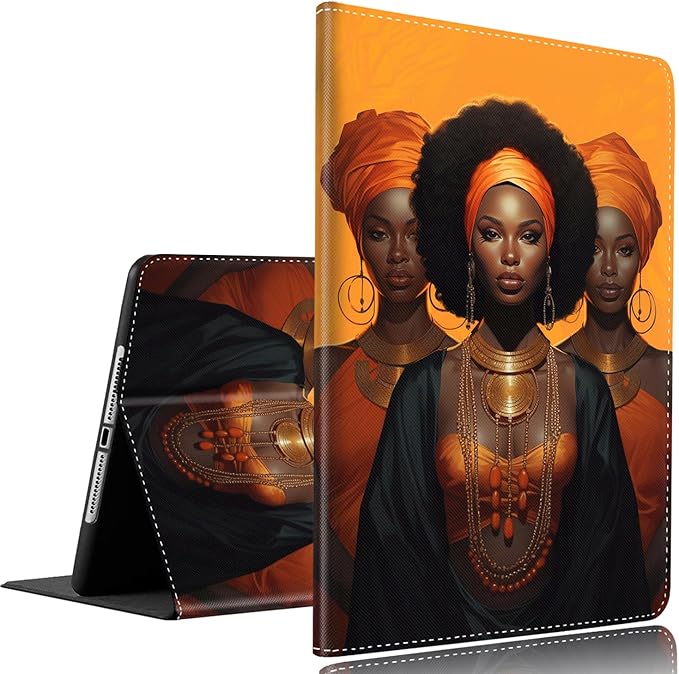 Case for Samsung Galaxy Tab A9 Plus 11 inch 2023，Slim Fit Foldable Standing Cover Case with Auto Sleep/Wake for Galaxy Tab A9+ 11’2023 (SM-X210/X216/X218)，Black Women