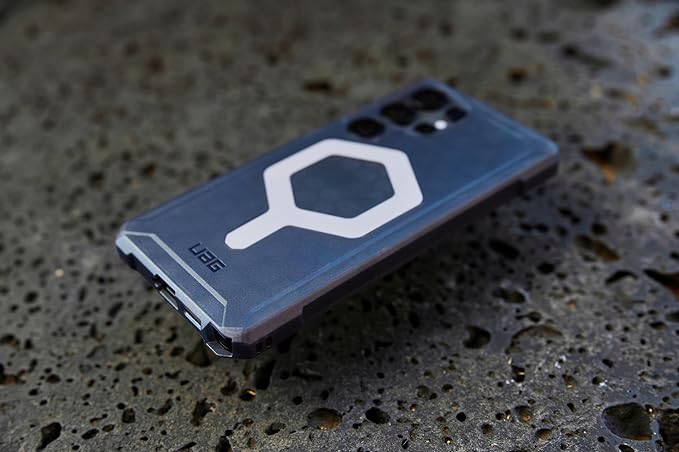 URBAN ARMOR GEAR UAG Designed for Samsung Galaxy S25 Case 6.2" Essential Armor - Compatible with Magnetic Charging Rugged Military Drop Tested Anti-Slip Protective Cover, Black